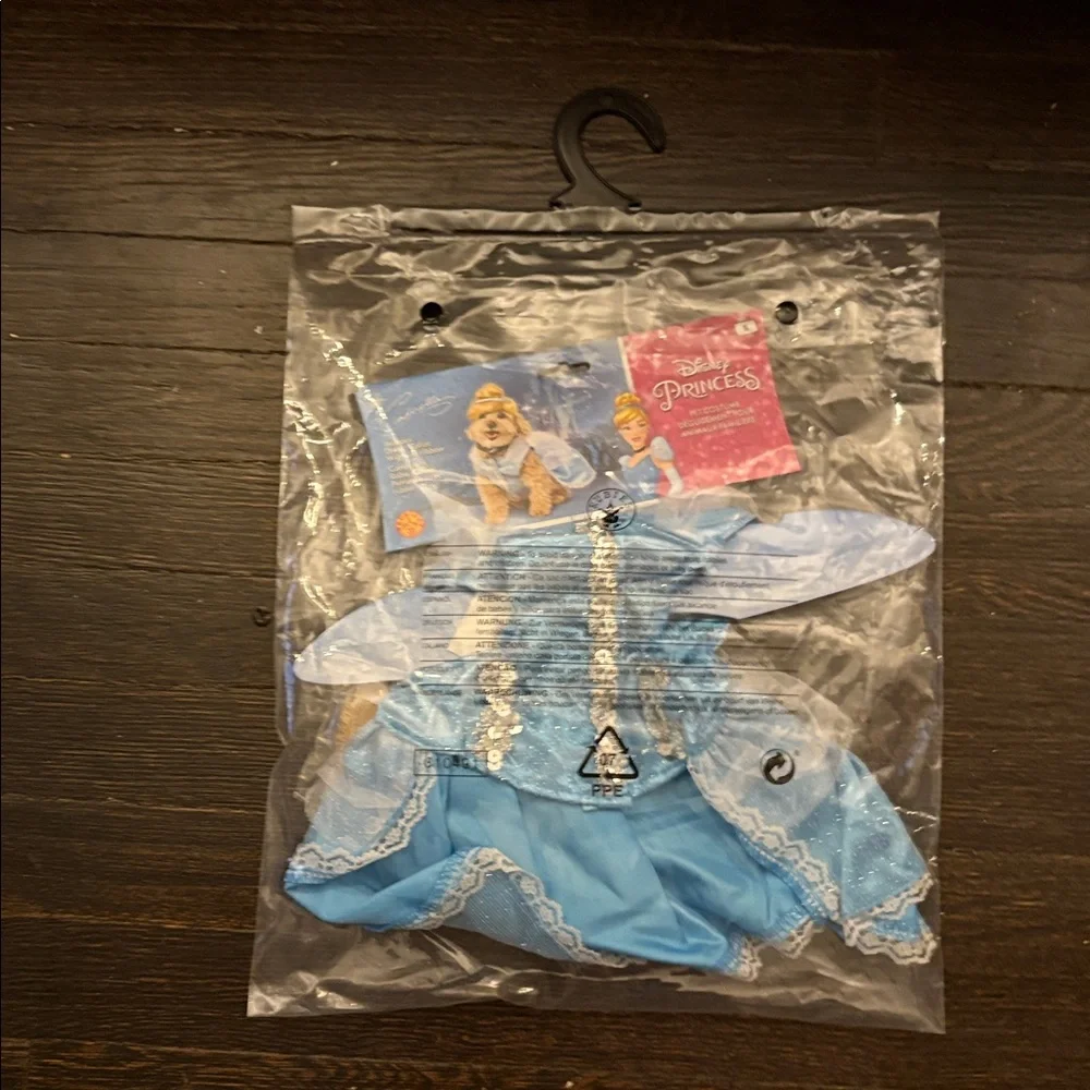 Disney princess Cinderella small  dog or cat costume Halloween event new
